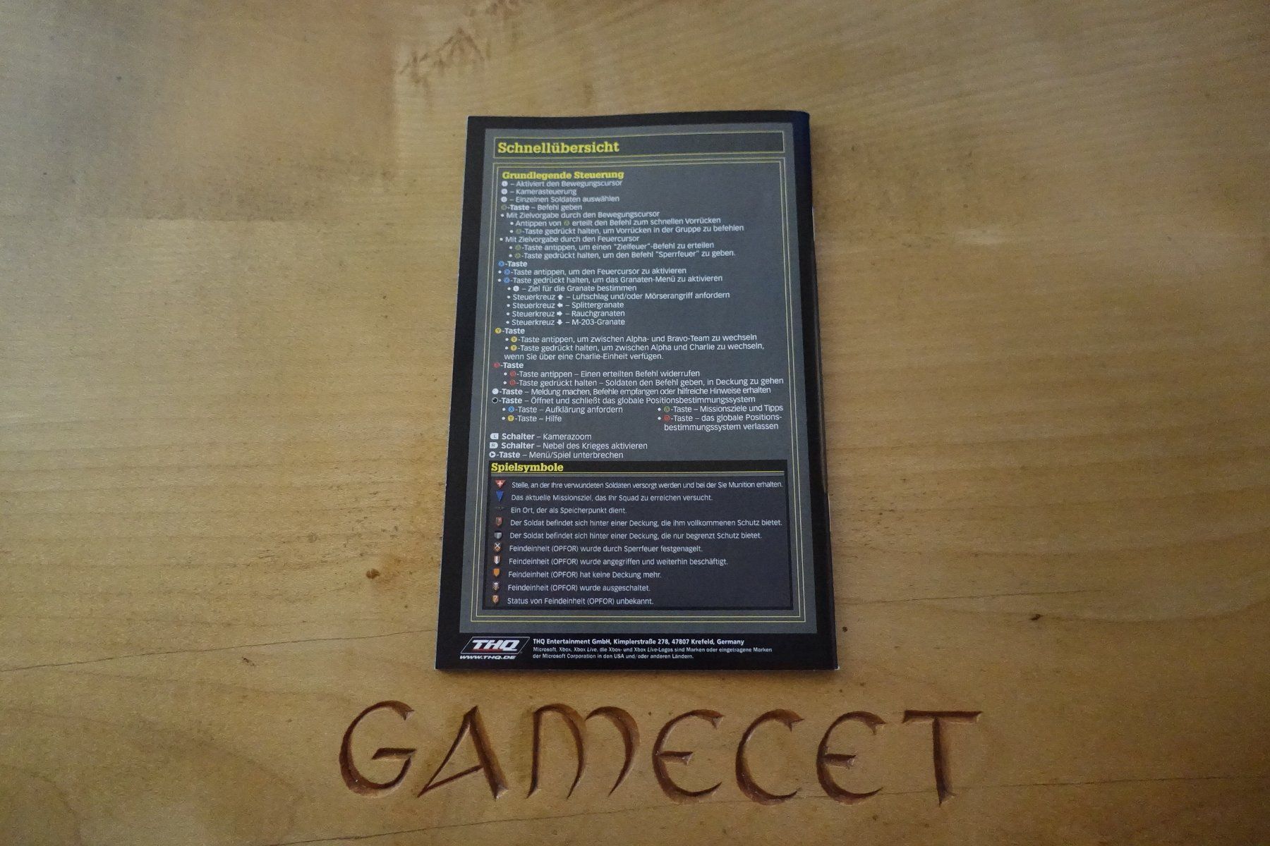 Microsoft Giochi: Full Spectrum Warrior – Usato da Steinach venduto da Gamecet 5