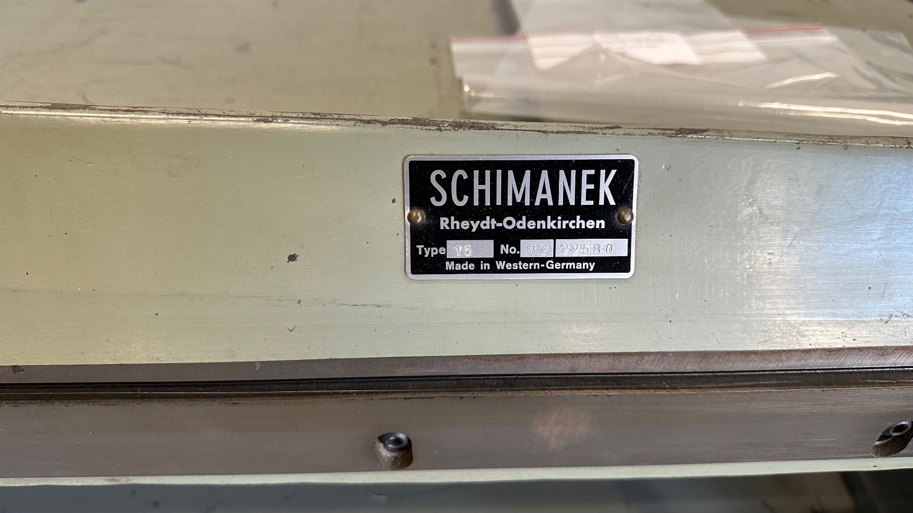 Toutes les machines: Schlagschere "Schimanek – D'occasion à Niederbuchsiten par gawa-plast 2