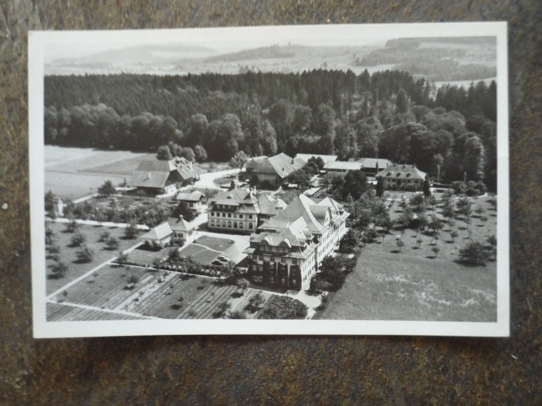 Cartes postales: Alte Ansichtskarte Münsingen Fliegeraufnahme – D'occasion à Langnau i. E. par Laendu7000