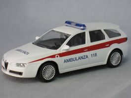 Alfa Romeo 159 Sportwagon Ambulanz ambulanza Italia 1:43