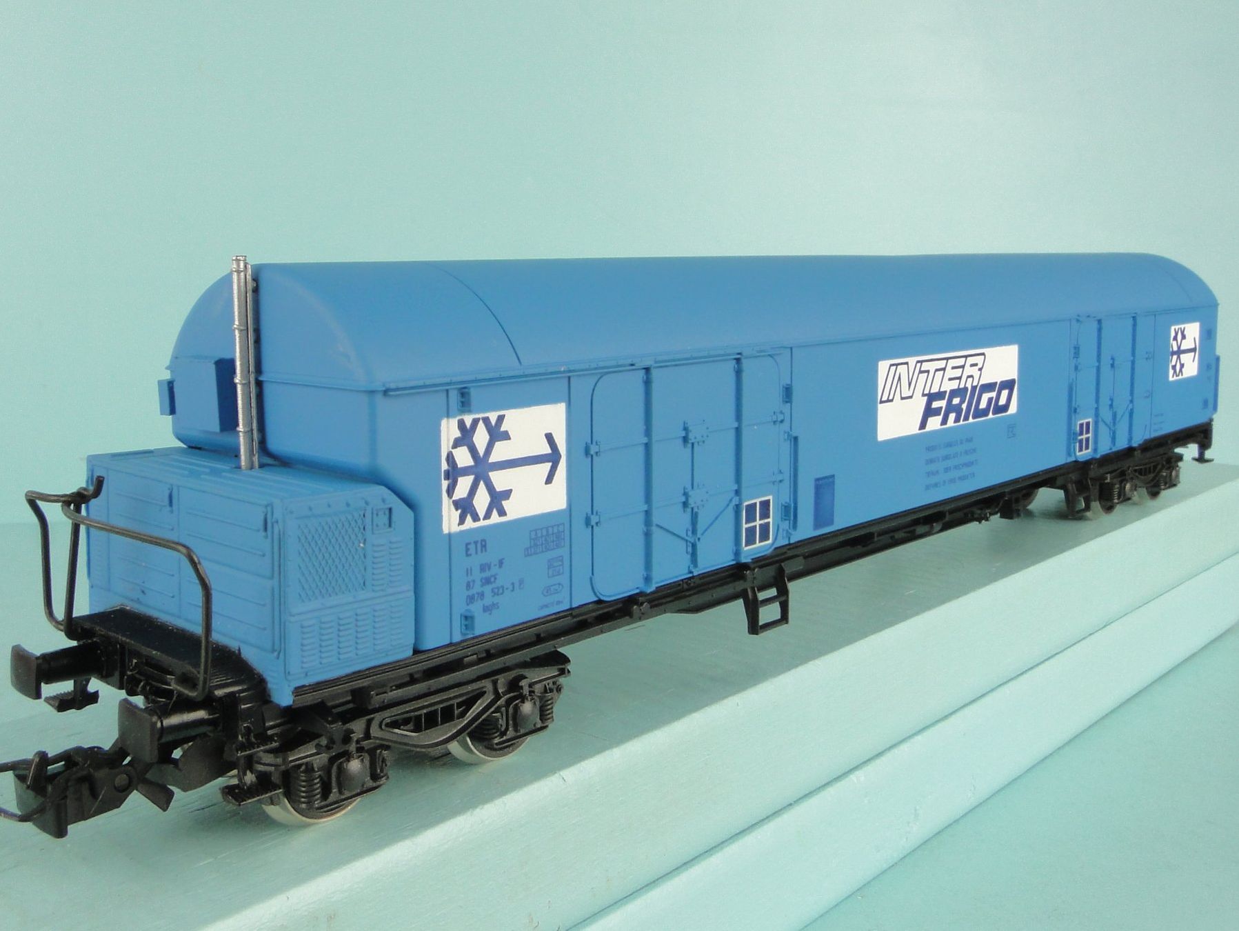 Rivarossi Modellini di ferrovie: Rivarossi H0 2431 INTERFRIGO – Usato da Bülach venduto da cann11 8