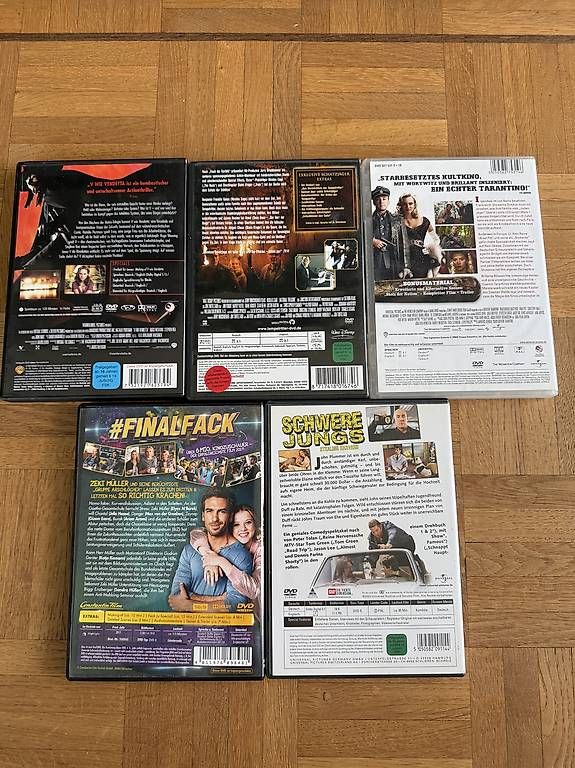 Tutti i DVDs: 5 DVDs  Action & Komödie  einzeln oder als Paket – Usato da Wettingen venduto da ale_6nyg 1