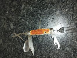 Vintage couteau multifonctions, scoot / camping knif 🗡️