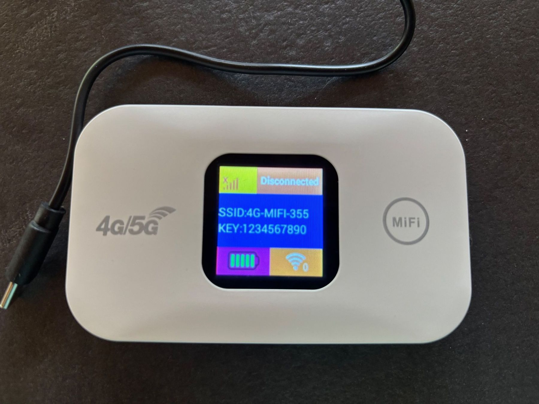 Modems & Routeurs: Router WIFI Mobile 4G/5G 300 Mbps USB Type C – Neuf avec emballage d'origine à Grône par Phrs