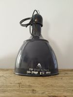 KE1348 antike blaue Emaillelampe Hallenlampe Loft Fabrik