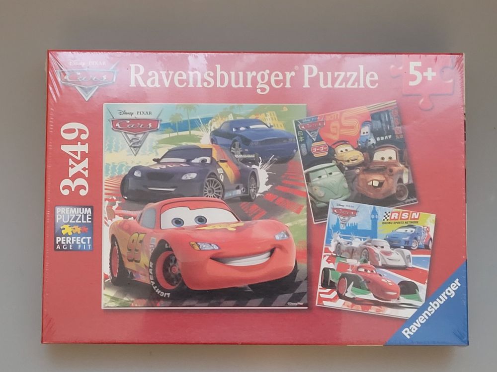 Puzzle Cars 3×49 Teile Ab 5 Jahren Ravensburger (Neu (gemäss ...