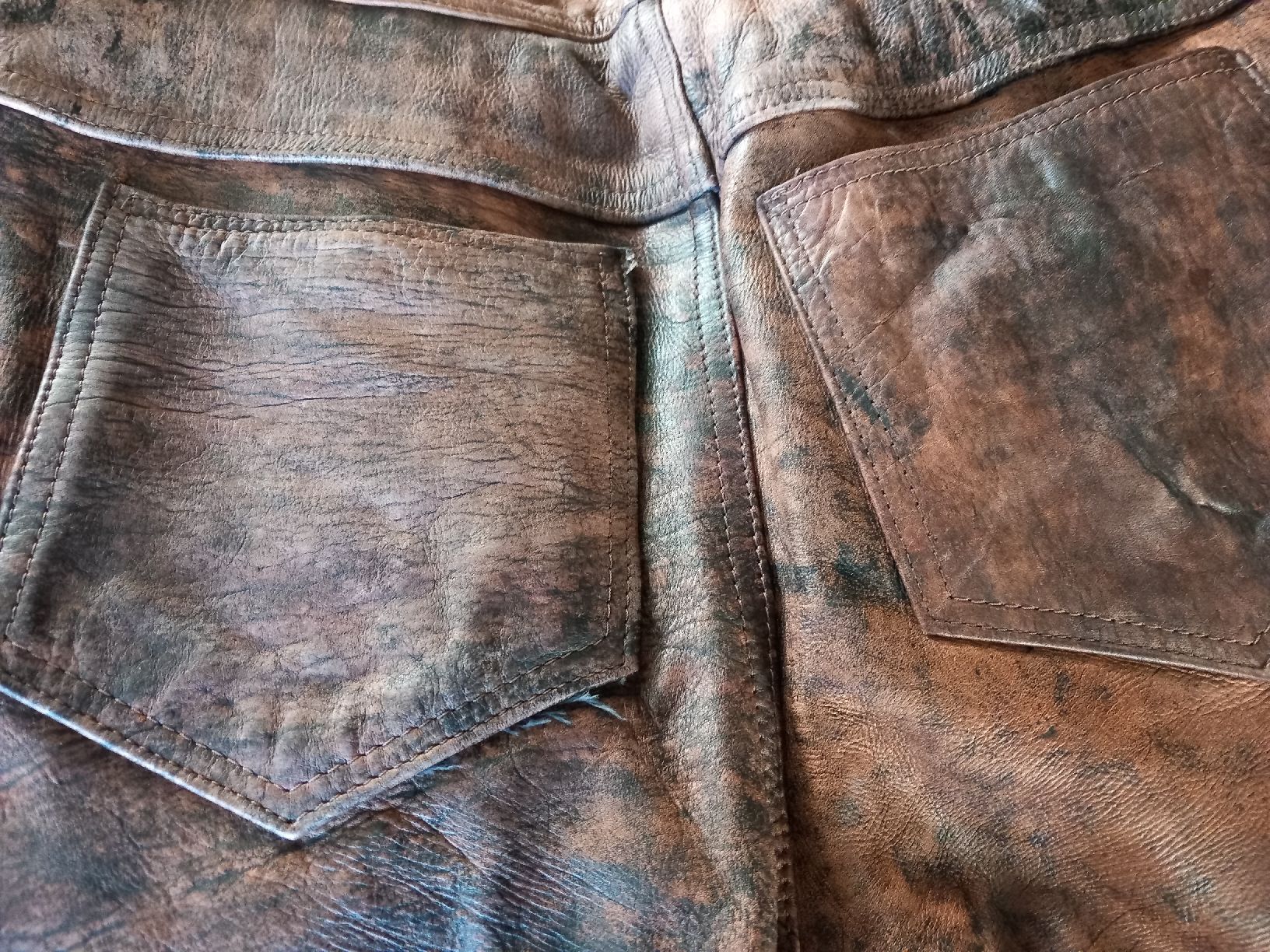 Pantaloni: Vintage Lederhose Grösse 48 – Usato da Hochwald venduto da motowear-secondhand 4