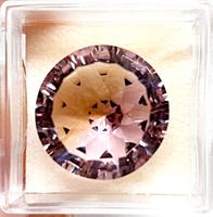 Amétrine ronde 17.86 ct - CERTIFICAT 535.- Fr