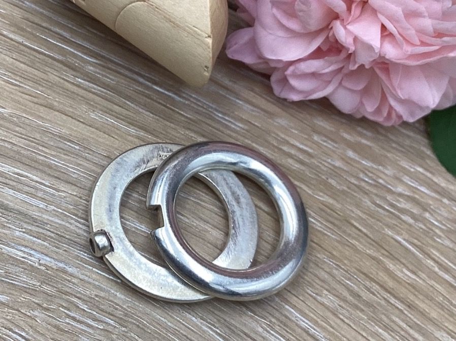 Anelli: Bague en argent avec zircon – Usato da Agiez venduto da Beve15 3