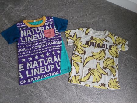 2er Set T-Shirts Grösse 104 / 110