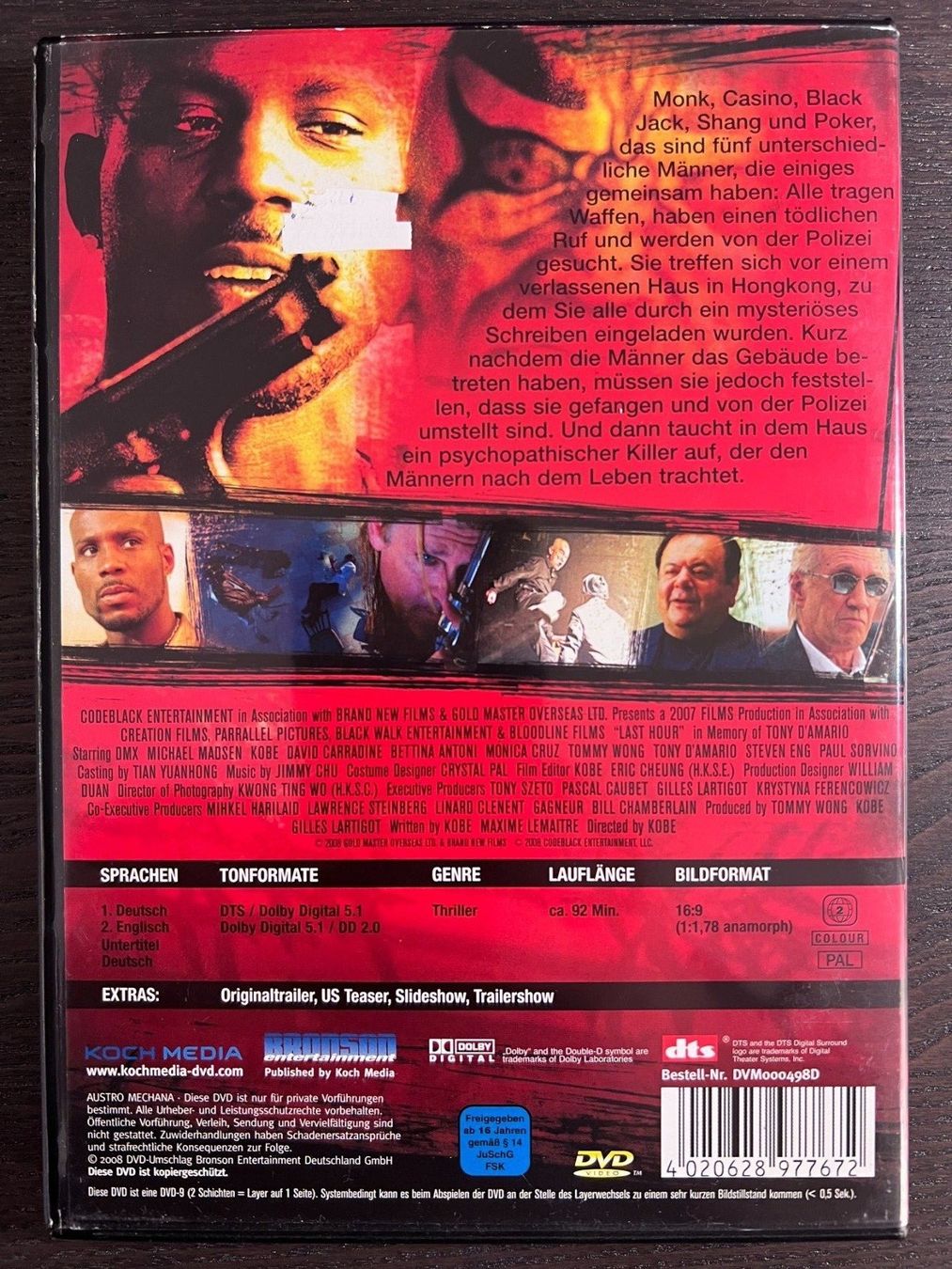 Tutti i DVDs: Last Hour – Usato da Zürich venduto da FilmFreunde 1