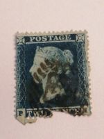Two Pence Blue 1855