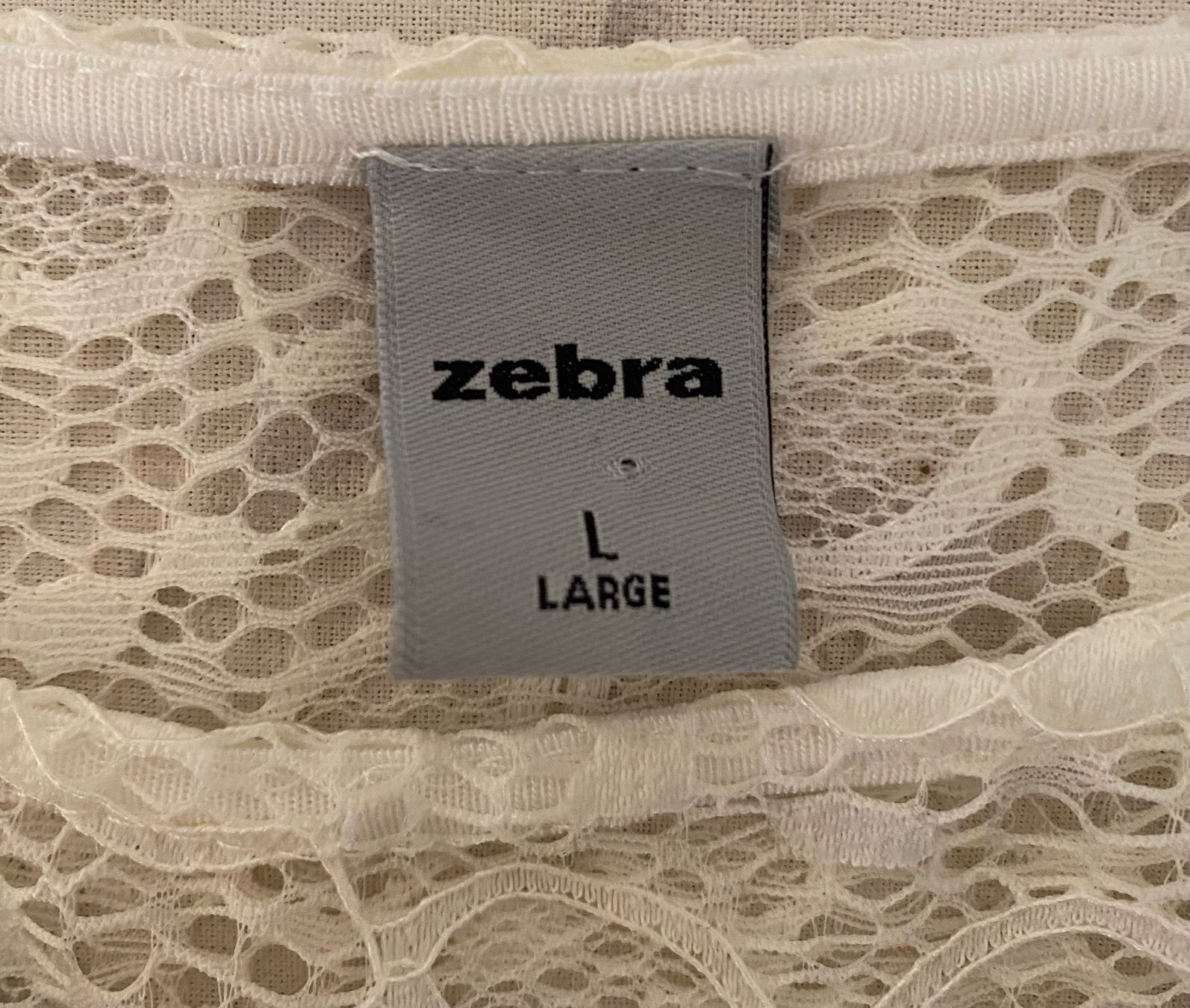 Zebra Vestiti: Keid in Eierschale, Gr. L – Usato da Zürich venduto da Maria2021 3