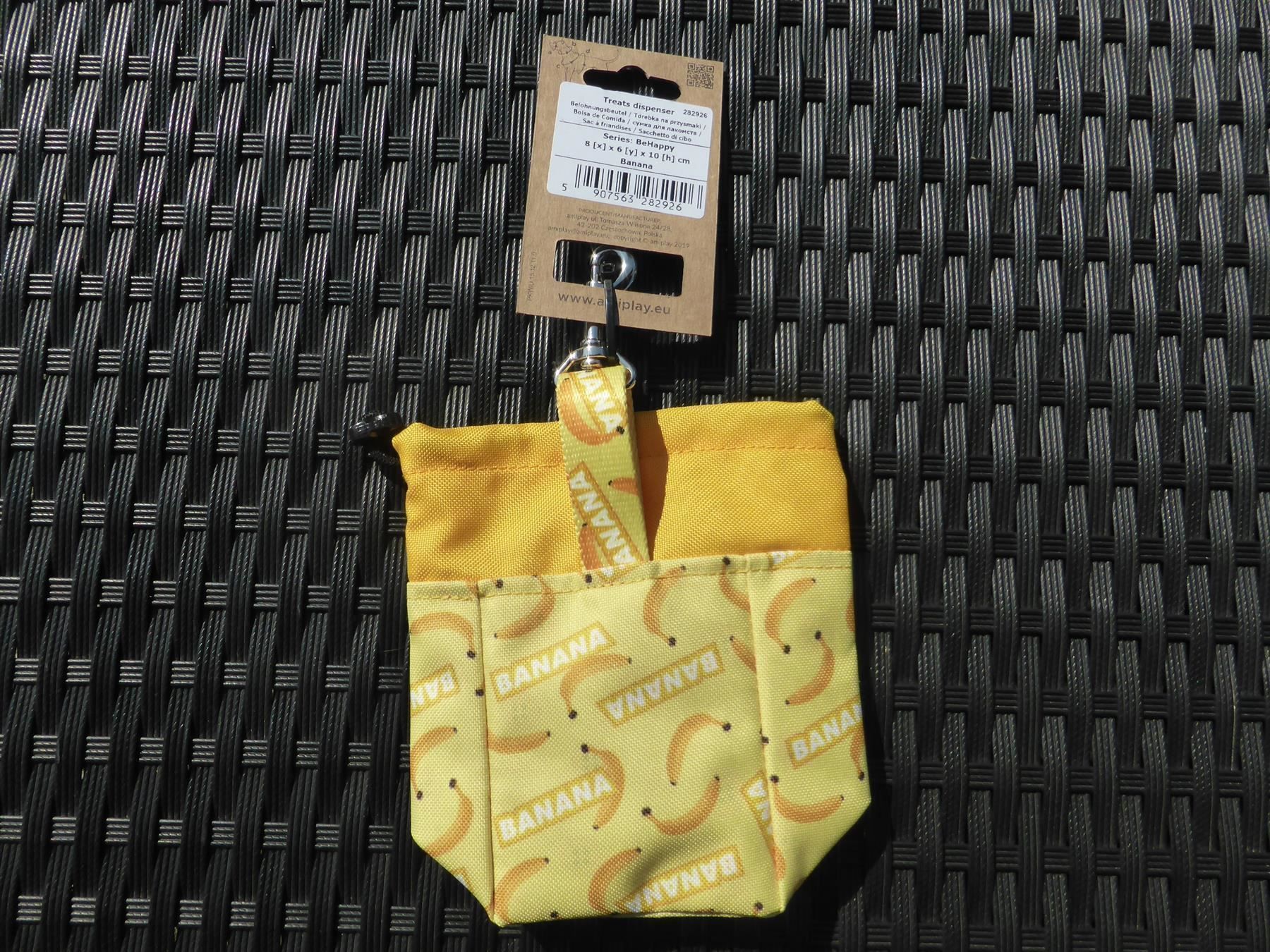 Leine & Halsband: Snackbeutel Be Happy Banana – Neu und originalverpackt aus Schübelbach von Bemafaja 1