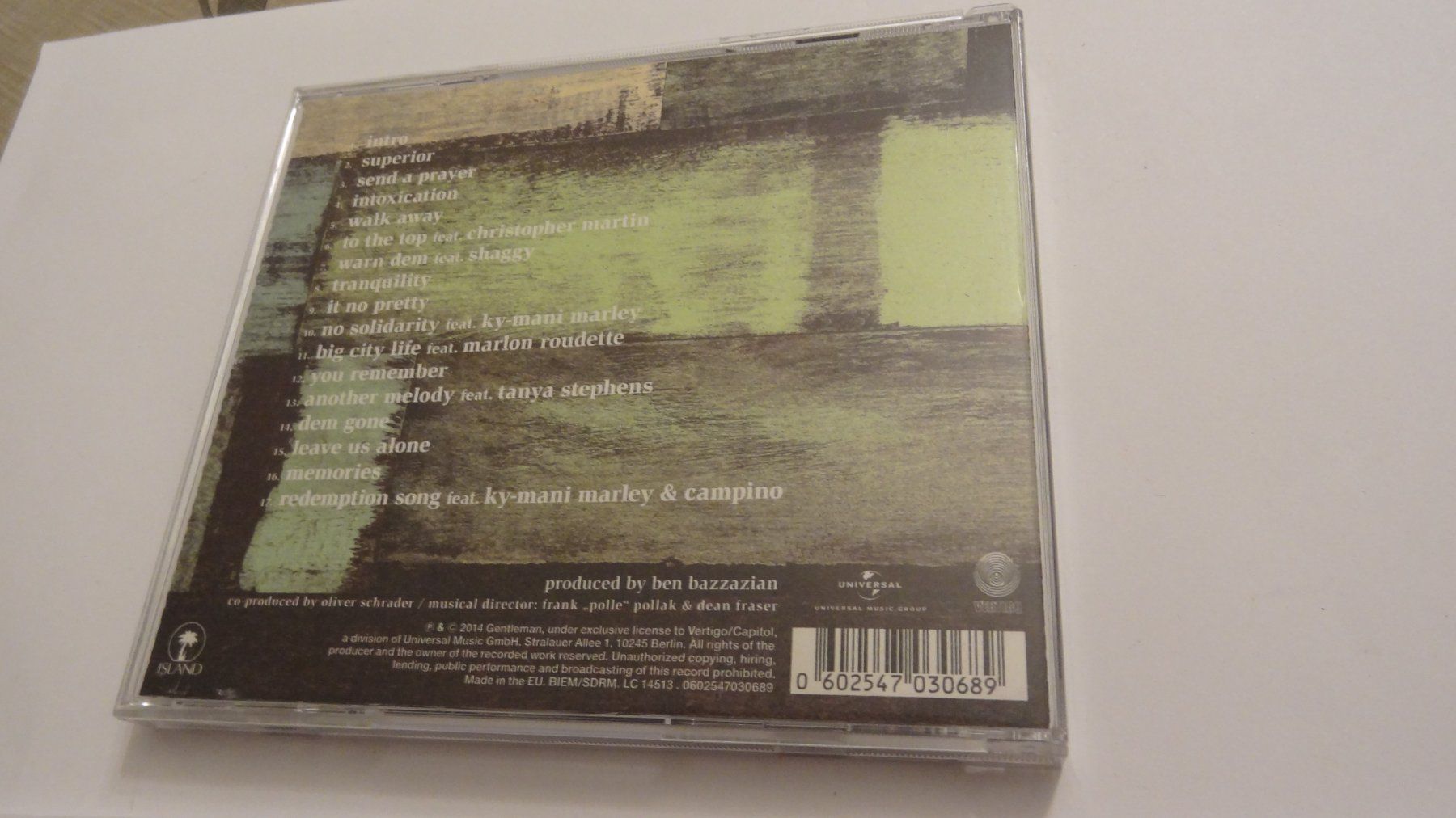 CDs: Gentleman - MTV Unplugged CD – Gebraucht aus Olten von Disc-Ausverkauf 1