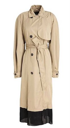 Maje Lightweight Trench Coat, brand new with Tags