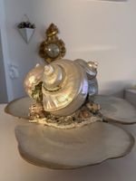 Vintage Deko Muschel Arrangement Perlmutt 🐚