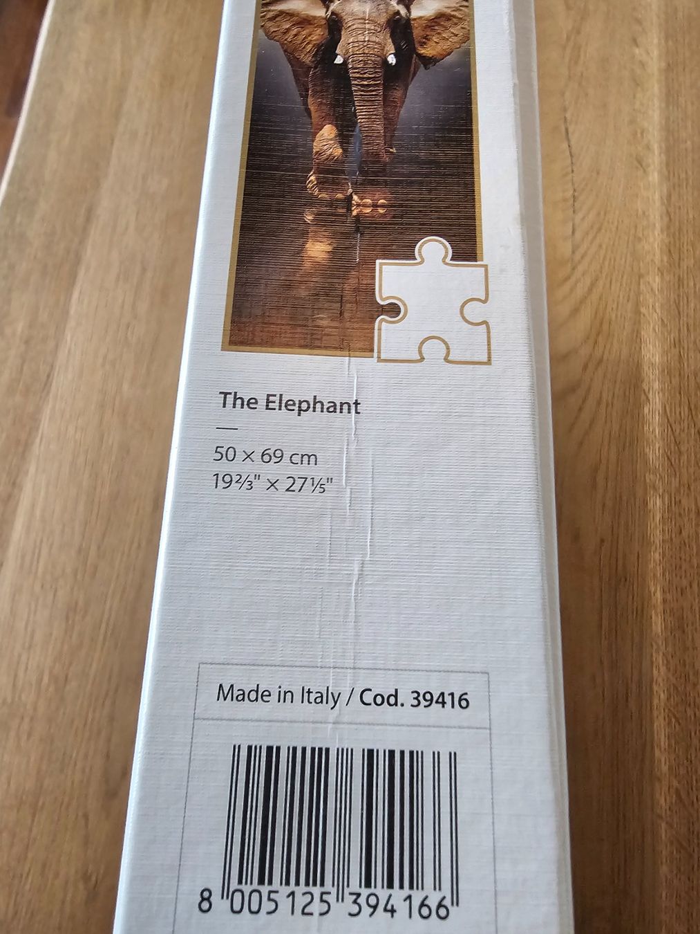 Puzzle: Puzzle Clementoni 1000 Teile - Elefant – Usato da Altstätten SG venduto da Carrybones 1