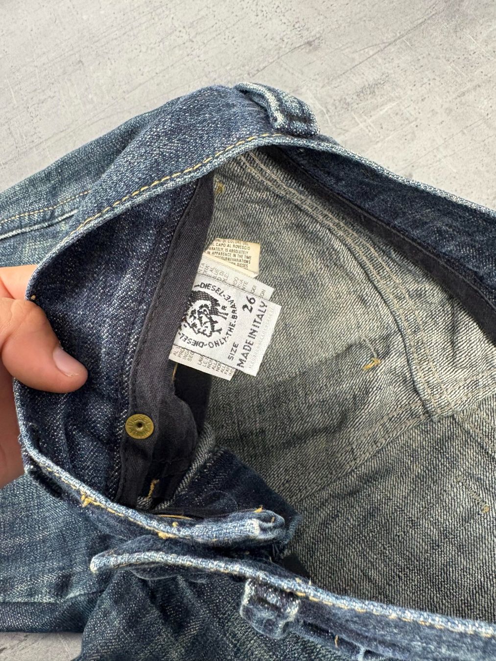Diesel Jeans: Vintage Diesel Bootcut Flared Jeans (S) – Nuovo (secondo la descrizione) da Werdenberg venduto da hase.vintage 4