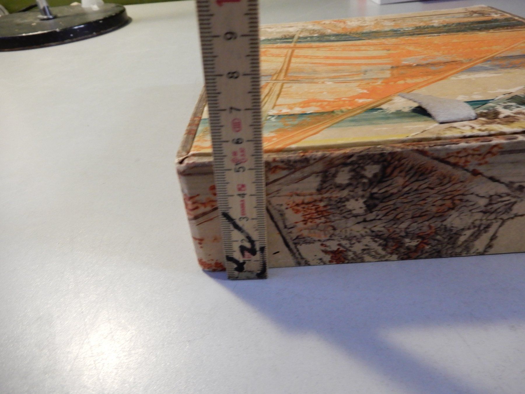 Dosen: Dekorative Box mit Abstraktem Muster Vintage Zustand – Gebraucht aus Erstfeld von Mario_boe0 8