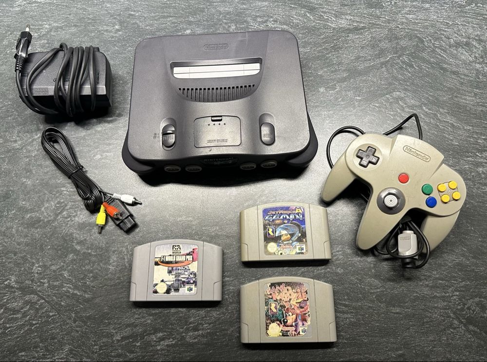 Nintendo 64 + 3Spiele + Controller (Gebraucht) in Auw für CHF 69 – mit ...