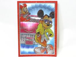 AK Disney Minnie & Micky Cadillac Postkarte