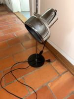 Stehlampe Chrom Metall verstellbar gebrauchter Zustand
