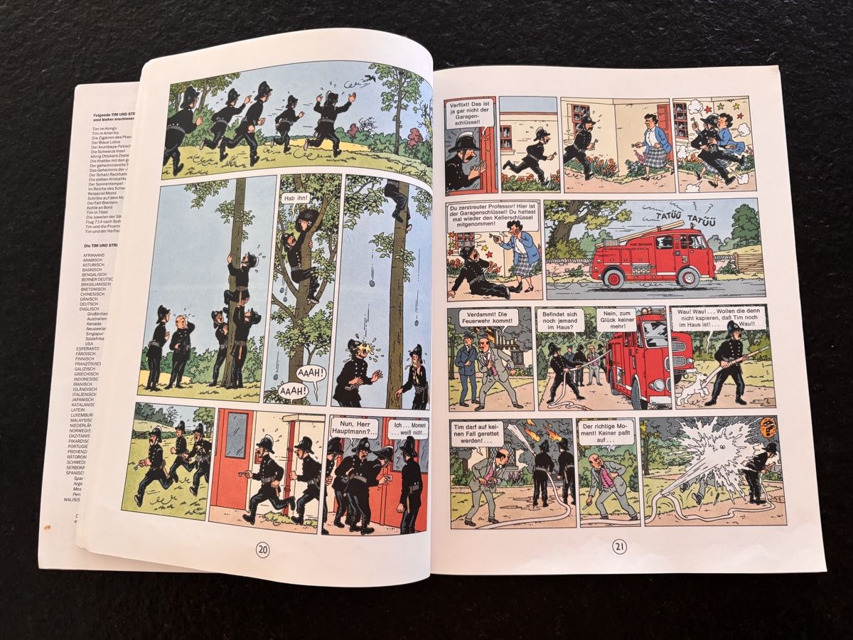 Fumetti: Tim und Struppi Die Schwarze Insel Comic Carlsen Comics – Usato da Stachen venduto da stachi08 3