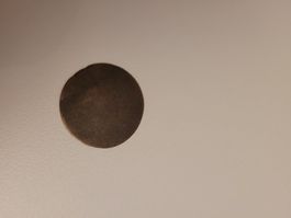 Uralte Kupfermünze 23mm