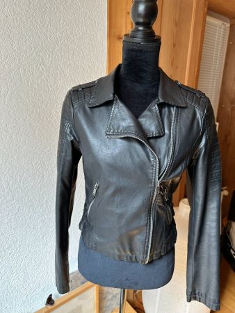 Kunstlederjacke von Esprit, Grösse S