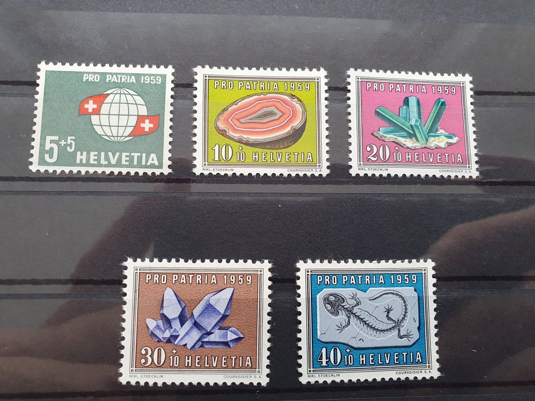 Tutti i francobolli: Pro Patria 1959 */** – Usato da Balgach venduto da SIMEON27