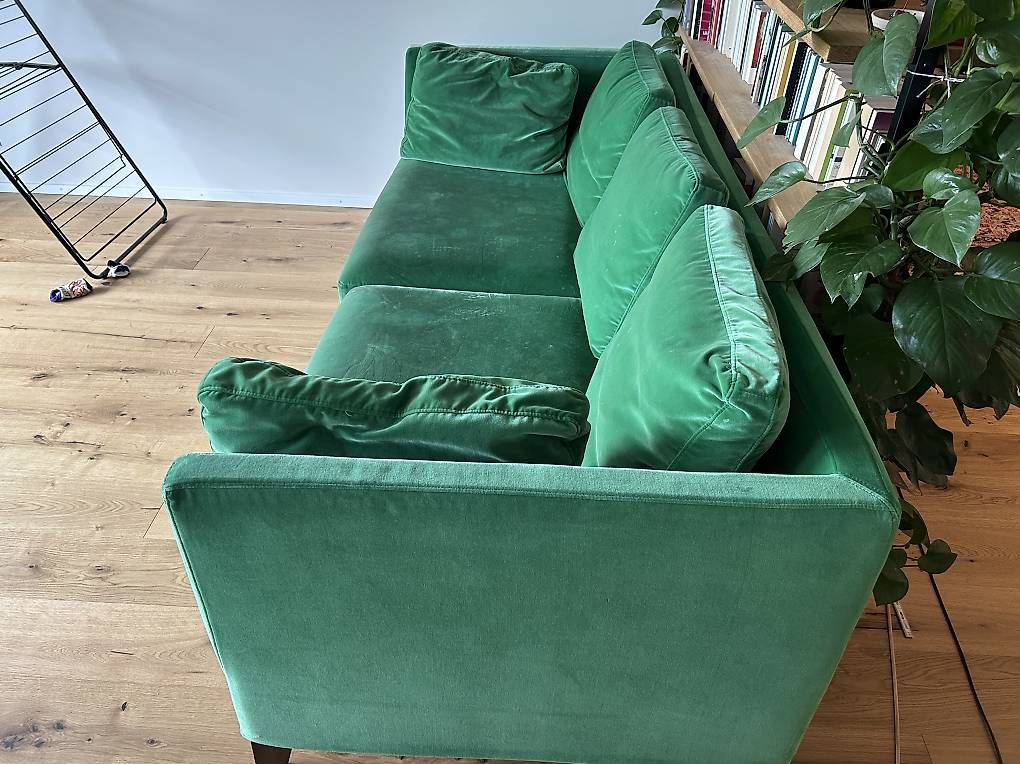 Divani: Ikea 3-er Sofa Stockholm Grün – Usato da Rifferswil venduto da balz1234 3