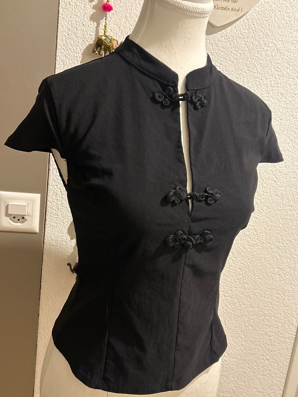 Pull&Bear Camicette: Damen Bluse schwarz von Pull & Bear Gr. S – Nuovo (secondo la descrizione) da Brunnen venduto da Nala2929