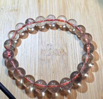 Klares Goldrutil Armband 9.7mm