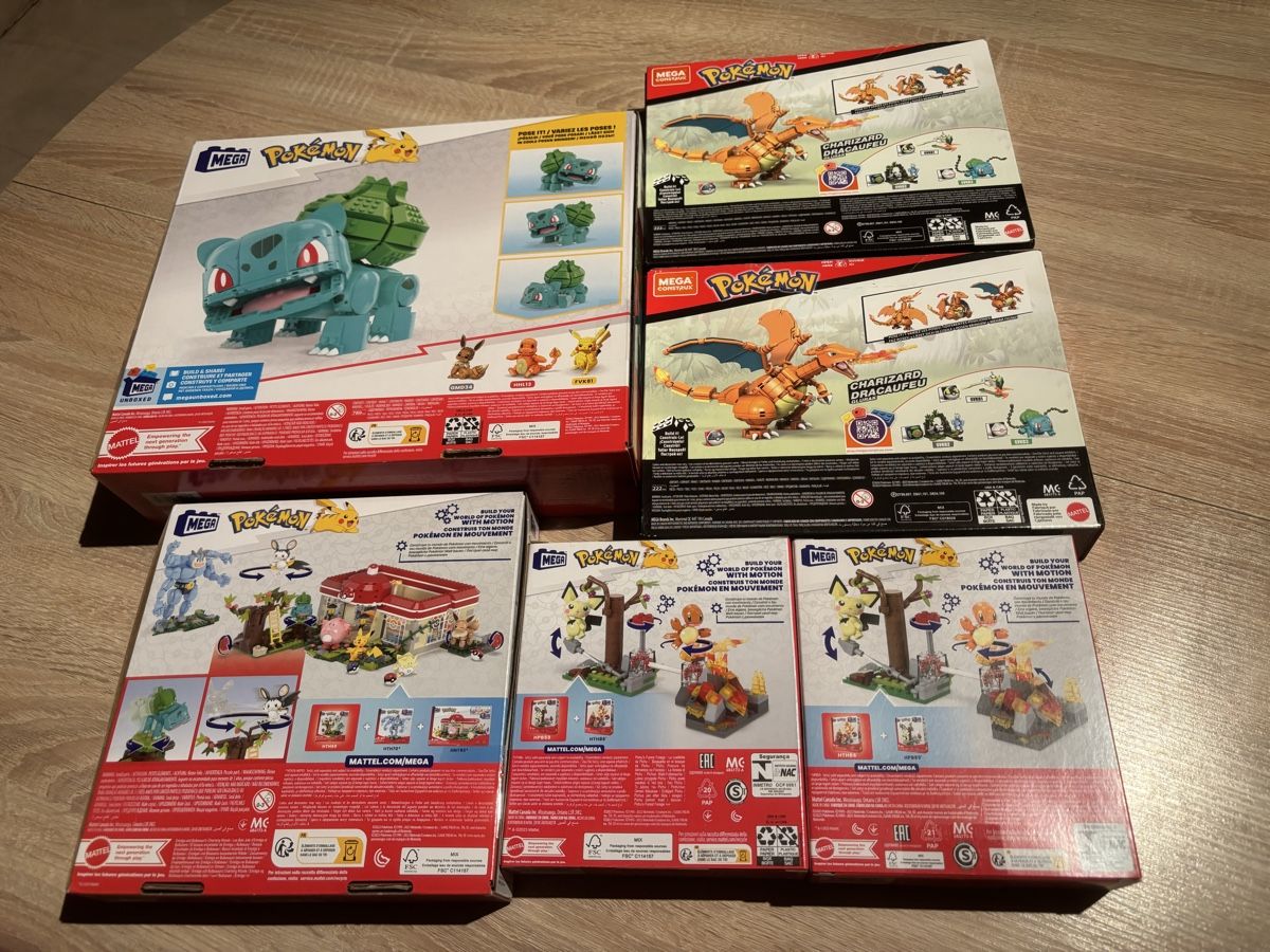 Mega Baukästen: Mega Construx Pokémon Figuren Set, Neu & OVP! – Neu und originalverpackt aus Trübbach von Mansur93 7
