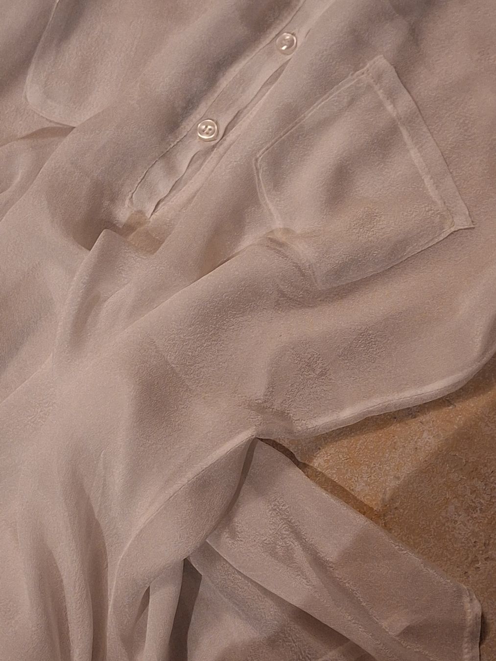 Blusen: Elegante Bluse, transparent, Glanzschimmer. – Neu (gemäss Beschreibung) aus Rheinfelden von Cleopatra2000 1