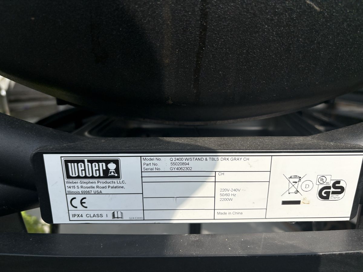 Weber Grills: Weber Q2400 Grill inkl. Zubehoer – Gebraucht aus Zürich von mariusreusch 9