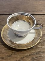 Kaffeetasse mit Untertasse Royal Bavaria Goldrand guter Zust