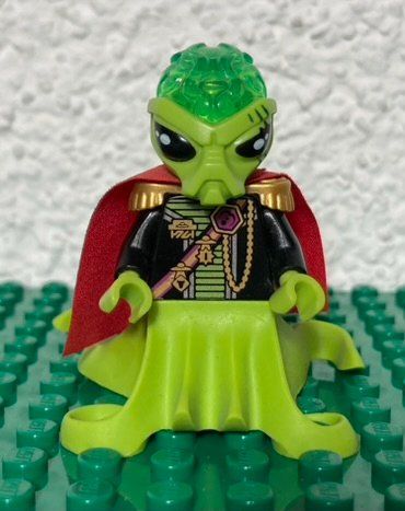 Lego Baukästen: Lego Alien Conquest Minifigur ac011 Alien Commander – Gebraucht aus Rechthalten von