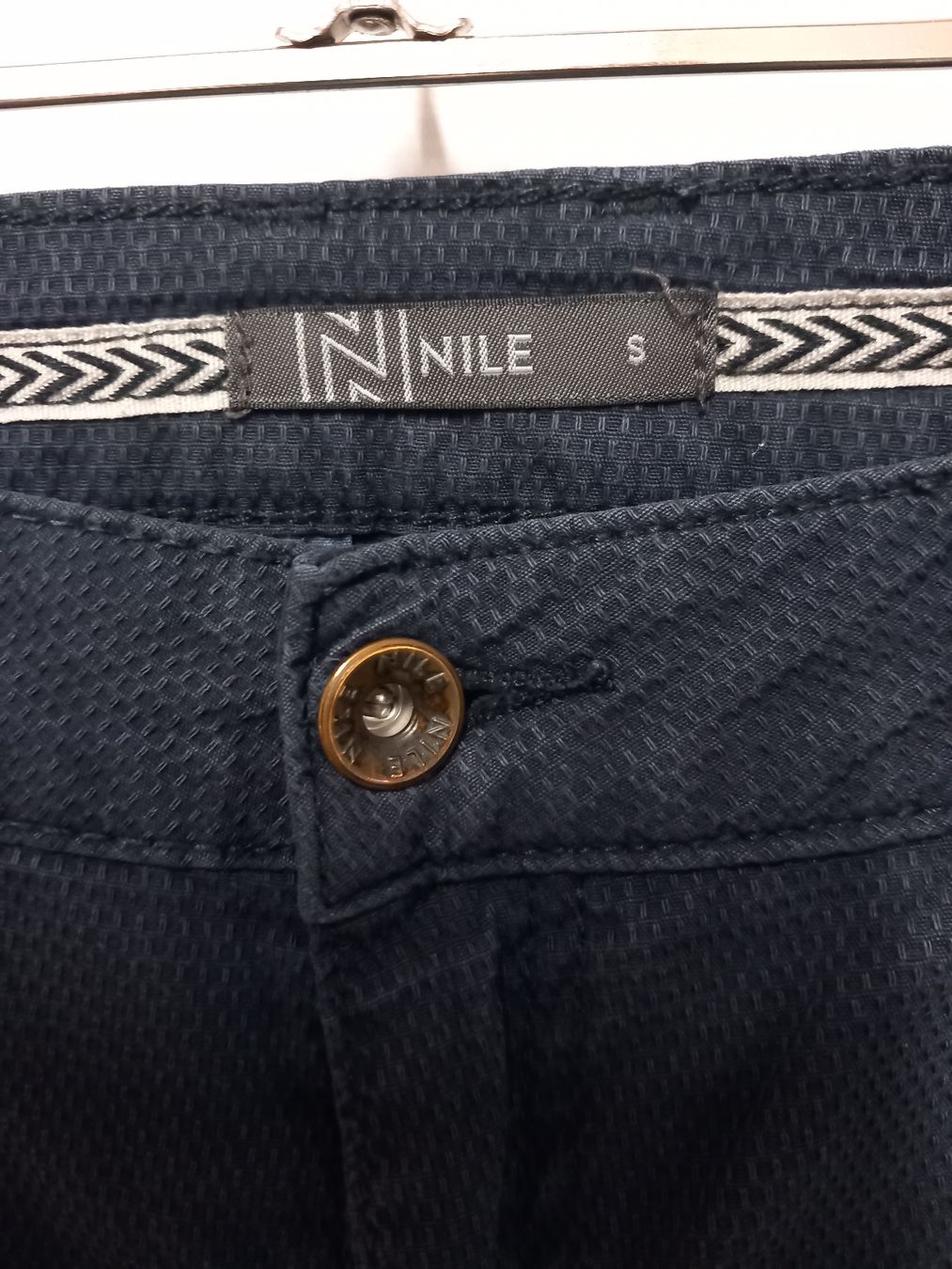 Nile Pantaloni: NILE Hose Gr.S, dunkelblau – Usato da Merligen venduto da muss_haben 1