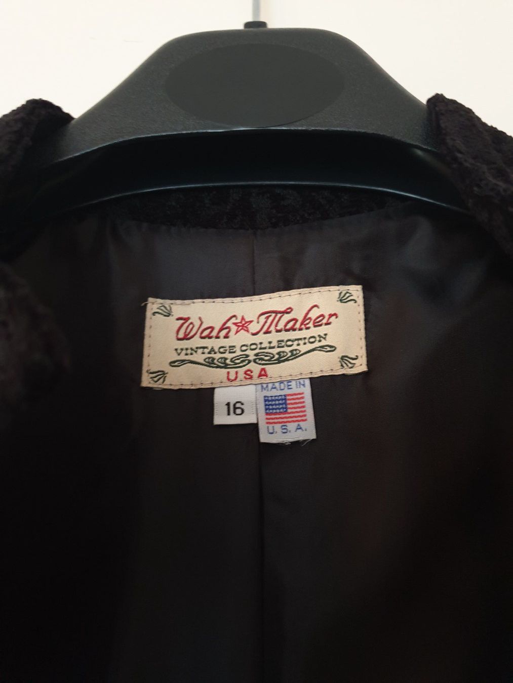Cappotti: Gehrock Damen Wahmaker, schwarz, Gr. 16 – Nuovo (secondo la descrizione) da Oetwil am See venduto da jarra01 6