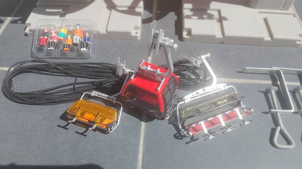 Modellini di ferrovie: Téléphérique électrique Jägerndorfer + accessoires – Usato da Martigny venduto da isa_j22w 2