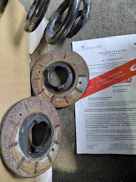 Il mondo degli animali: VW T5 Eibach Tieferlegungsfedern Satz – Usato da Bonnefontaine venduto da nesslera 4