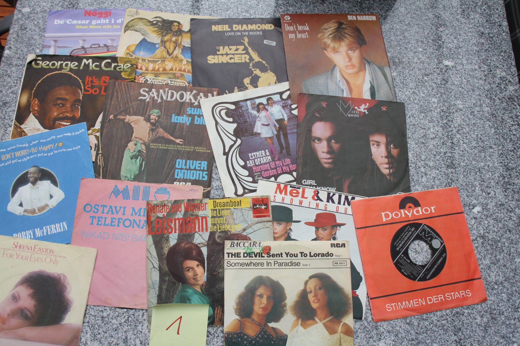 Vinyles: Vinyl Singel Schallplatten – D'occasion à Interlaken par Strokkur 1