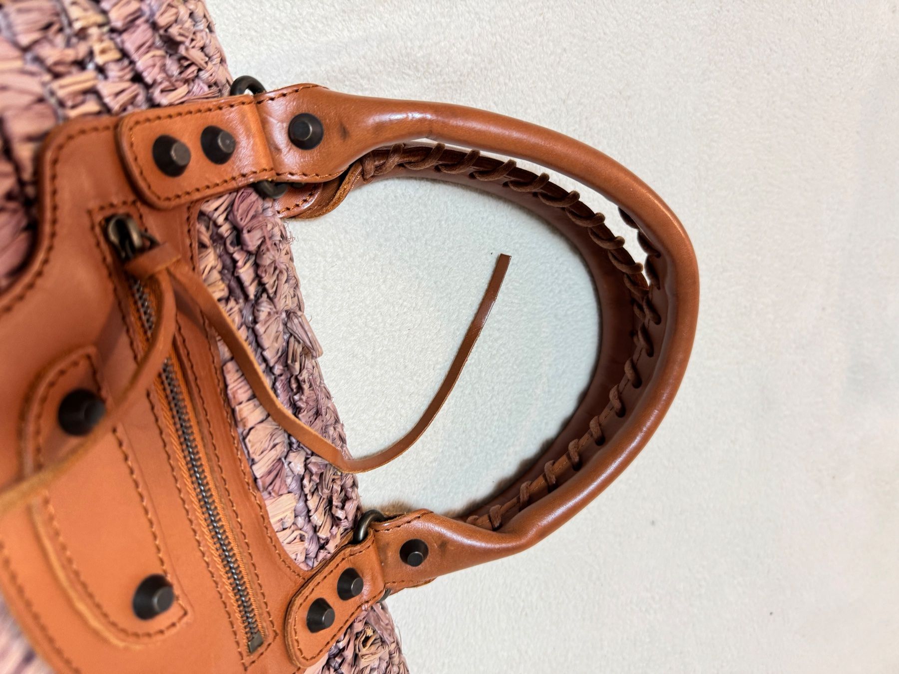 Balenciaga Borse da donna: Balenciaga raffia bag – Usato da Villigen venduto da WY26 4