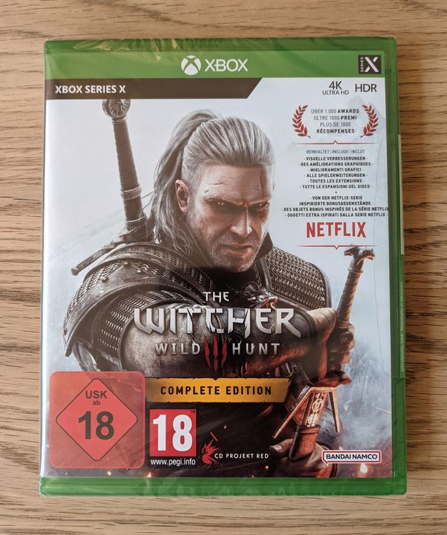 The Witcher 3 - Wild Hunt - Complete Edition (Neu und originalverpackt ...