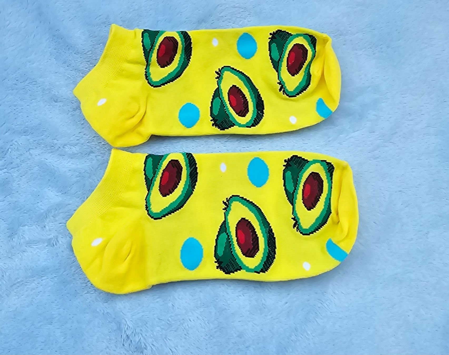 Calze: Neu! Sneaker Socken Gr. 39 - 42 Avocado – Nuovo e nell'imballaggio originale da Füllinsdorf venduto da Sunnebliemli7