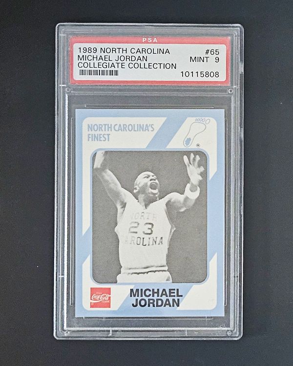 Michael Jordan 1989 North Carolina #65 PSA 9 ab 1.– (Neu (gemäss ...