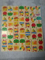 28 Kinder Domino aus Holz