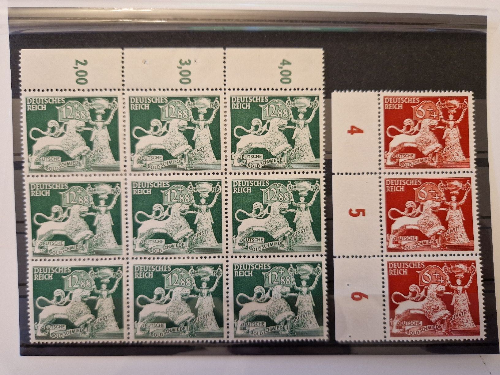 Tous les timbres: Deutsches Reich Briefmarken postfrisch – Neuf (Voir description) à St. Gallen par Enrico_SG